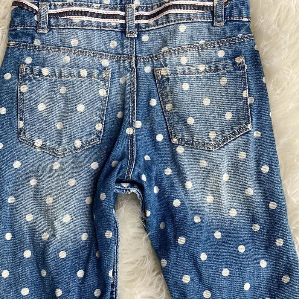 Oshkosh B’gosh Toddler Girl Poka Dot Overall Size 18 Months
